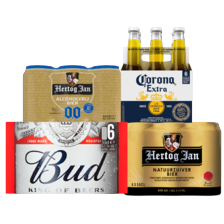 Hertog Jan, Hertog Jan 0.0%, Hertog Jan Grand Pilsener, Corona of Bud